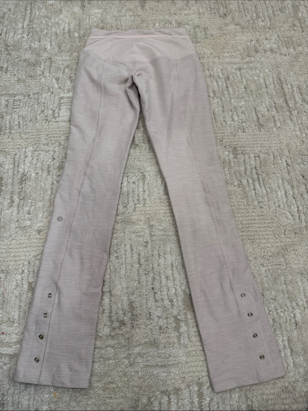 lululemon athletica Women’s Blush Pink Wide-Leg Athletic Pants